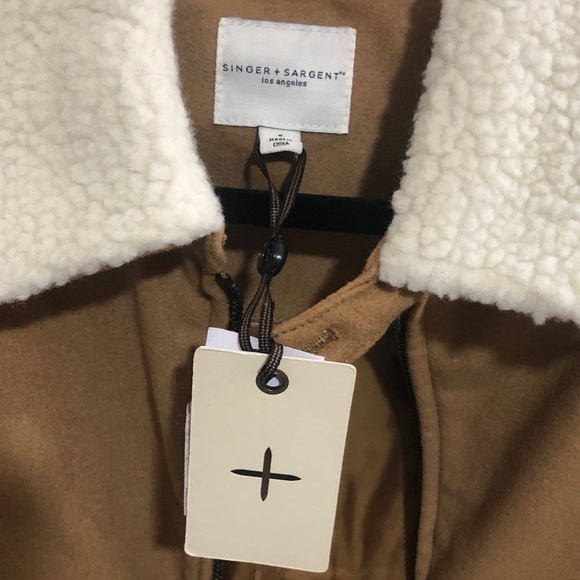 Singer + Sargent Work bomber with fleece collar - Picture 3 of 7